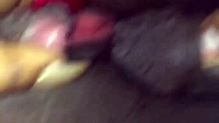 mysterious stepmom bends over big black cock while squirting wildly