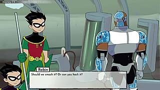 Bumblebee sneaks bathroom fun in 18titans part 24