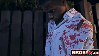 halloween pickup with big ass latina turns bbc doggystyle pounding