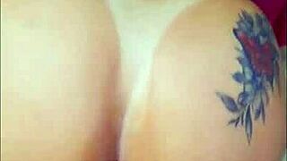 Cheating bbw wife fucked better than husband complete creampie