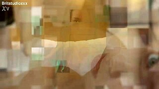 British teen's steamy interracial handjob and blowjob tease on huge black cock