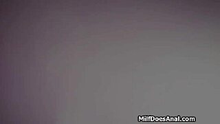 Yoga milf's big tits get tittyfucked hard during home session whoa