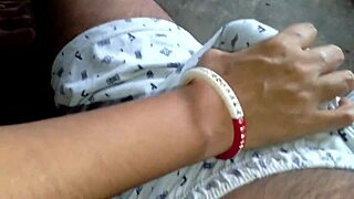 stepmom gets outdoor farm anal from servant as stepson films huge ass tits