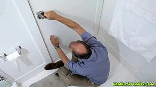 stepson, wanna pound your huge tits stepmom's wet pussy now?