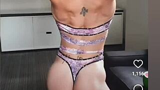 try not to cum on strong muscular milf kortney olson ass compilation