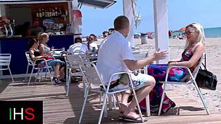 Why settle when blonde milf's ass takes it all?