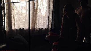 housewife cleaning turns into rough doggystyle creampie