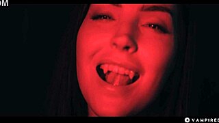 Hey slave, tattooed vamp domme rips clothes fucks redhead senseless?