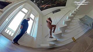 busty victoria summers rides lover's monster cock cowgirl then takes deepthroat doggystyle pounding