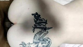 Horny girl gets home from club desperate to fuck massive black cock in bedroom