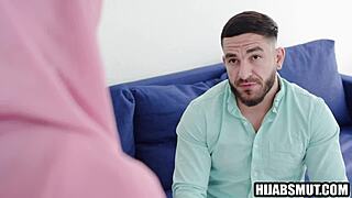 muslim virgin teen bends over first time for hardcore cock pounding