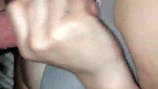 hope heaven delivers sloppy wet blowjob ending in massive cumshot explosion