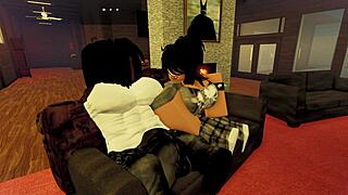 Girlfriend sneaks over craving friend's massive BBC creampie