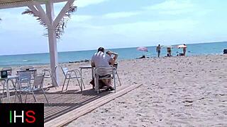 Why settle when blonde milf's ass takes it all?