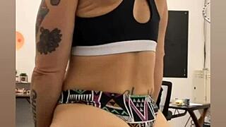 try not to cum on strong muscular milf kortney olson ass compilation