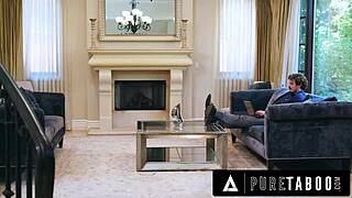 Pervert Fucks Roommates Alison Rey and Jesse Pony Doggystyle!