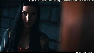 Hey slave, tattooed vamp domme rips clothes fucks redhead senseless?