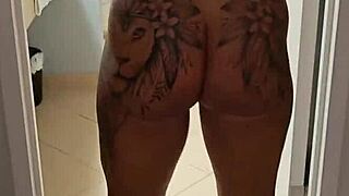 petite cutie scarlett foxx gulps logan's throbbing cock