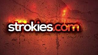 Katy Kiss handjob cures patient pain?