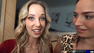 Sexy Couples Dive Into Deepthroat Threesome Group Action In POV