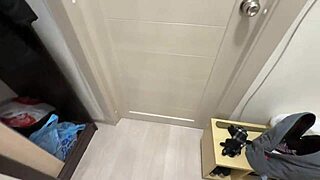 stepson catches beautiful russian stepmother fucking her doll up close with talk