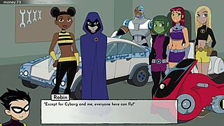 Bumblebee sneaks bathroom fun in 18titans part 24