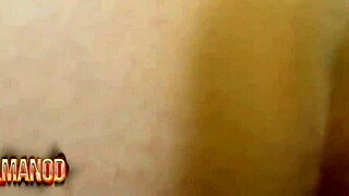 Skinny teen 18+ anal and pussy fucked by two tattooed guys