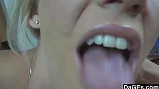 wanna watch this lingerie bitch deepthroat my cock until she gags and swallows every drop?
