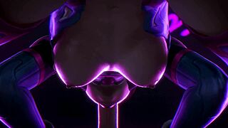 overwatch hentai compilation packed with cartoon cumshots