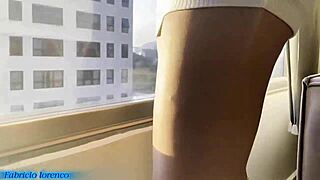 brazilian redhead prostitute ass fucked creampie finale