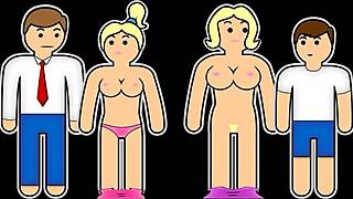 busty stepmom caitlin bell makes ethan seeks prove big cock over husband's small dick