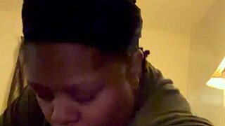 bbw chubby wife deepthroats huge bbc in homemade bedroom