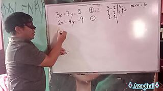 Creampie equation solved in asian roleplay?