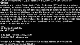 Tabitha James worships neighbor's monster BBC deep and rough!