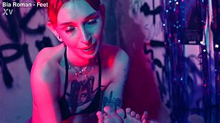 Tickled feet force her total submission now