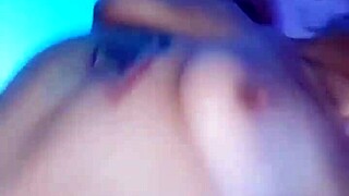 Vespucio dances beautifully in lingerie before cute orgasm fuck in Santiago