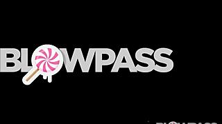 Smokin' asian babe slurps every drop from my throbbing cock in messy pov