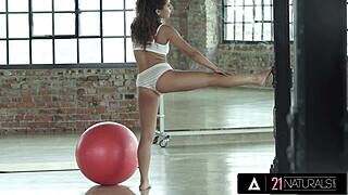 Sensual Latina Liv Revamped Yoga Turns into Intense Anal Assfucking