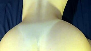 Curvy slut girlfriend rides rough in dorm!