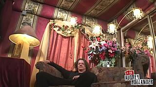 audrey and nikki share alex's monster cock in muscular threesome domination