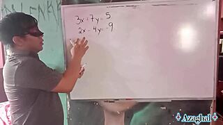 Creampie equation solved in asian roleplay?