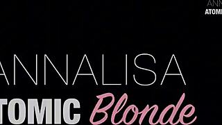 Blonde Slut Fucked Lap Dance Club