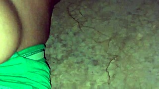 pakistani village bhabhi's hairy pussy stretched in rough outdoor fuck