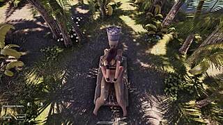 lara croft's huge tits bounce as gangbang fills her ass cave with creampie 3d hentai