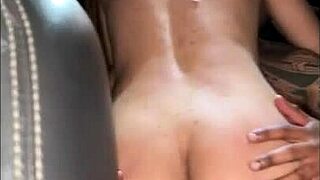 horny wife sits on husband's friend's huge cock cuckold