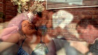 A kinky wife convinces husband for dp gangbang with his two friends over stockings