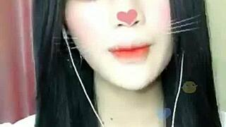 cute viet girl korean style sexy webcam blowjob tease on uplive