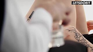 Goth Slut Catherine Knight Takes Tommy Cabrio's Big Cock Passionately