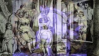 Vintage Erotic Art from Antique Retro Scenes