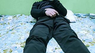 stepbrother catches porn buzz then pounds stepsister's tight wet pussy hard